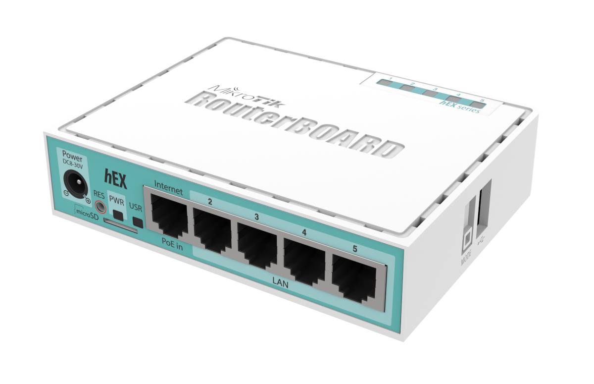 Openwrt e MikroTik hEX